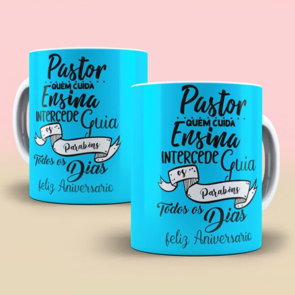 02 Arte Caneca Pastores - Png e Corel