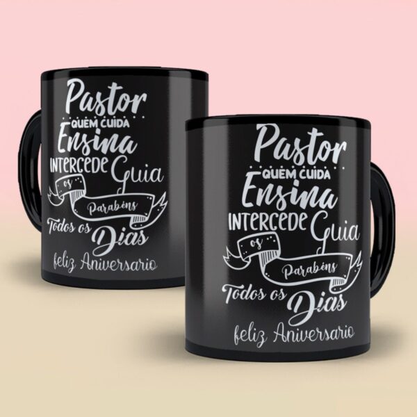 02 Arte Caneca Pastores - Png e Corel - Imagem 2