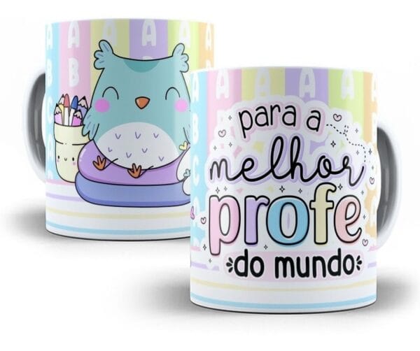 10 Artes Caneca Dia Dos Professores 2022 Editável Corel Draw