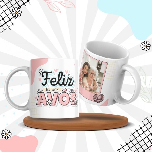 10 Artes Canecas Avós - Png - Imagem 2