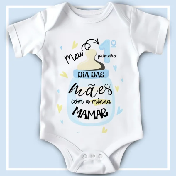12 Designs Criativos para Bodies de Bebê no Dia das Mães
