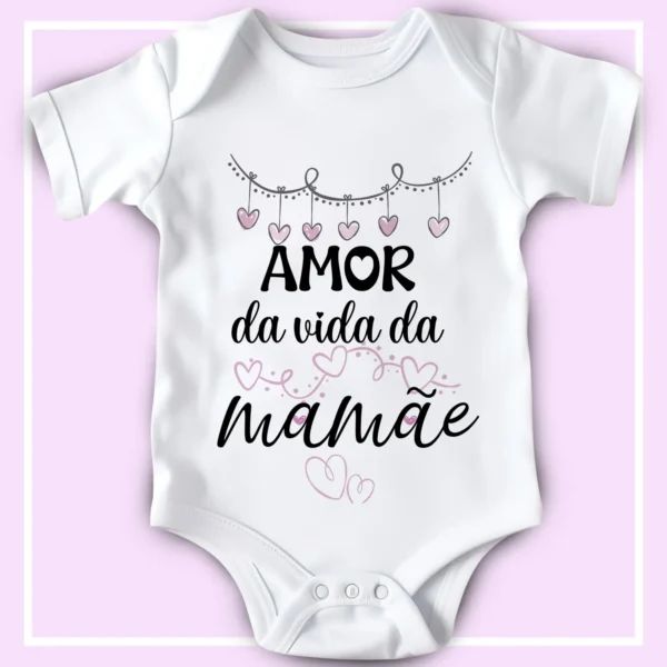 12 Designs Criativos para Bodies de Bebê no Dia das Mães