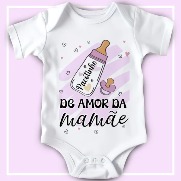 12 Designs Criativos para Bodies de Bebê no Dia das Mães