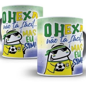 15 artes caneca flork brasil torcedor copa mundo sublimacao 8