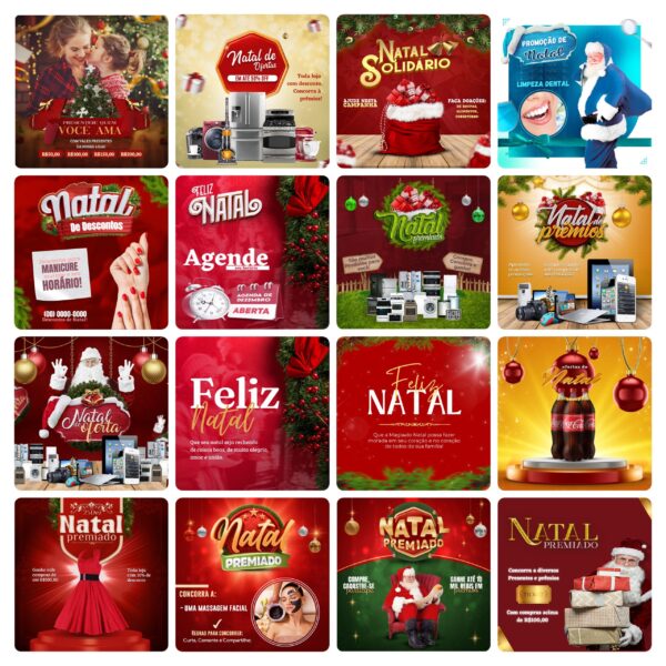 150 Artes Canva Natal Templates Modelos Canva Editaveis 14