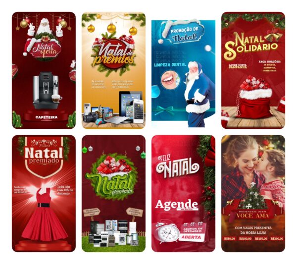 150 Artes Canva Natal Templates Modelos Canva Editaveis 4