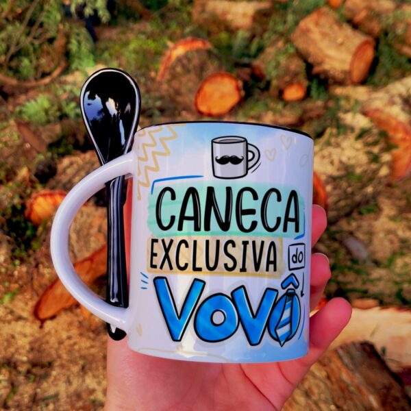 20 Artes Caneca Vovô e Vovó Kit Digital Completo Frases Png