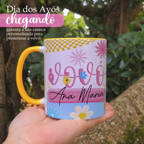 20 Artes Caneca Vovô e Vovó Kit Digital Completo Frases Png