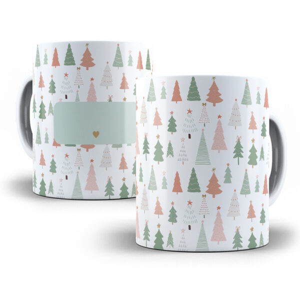 20 Estampas Caneca Natalina Minimalista Para Estampar 3