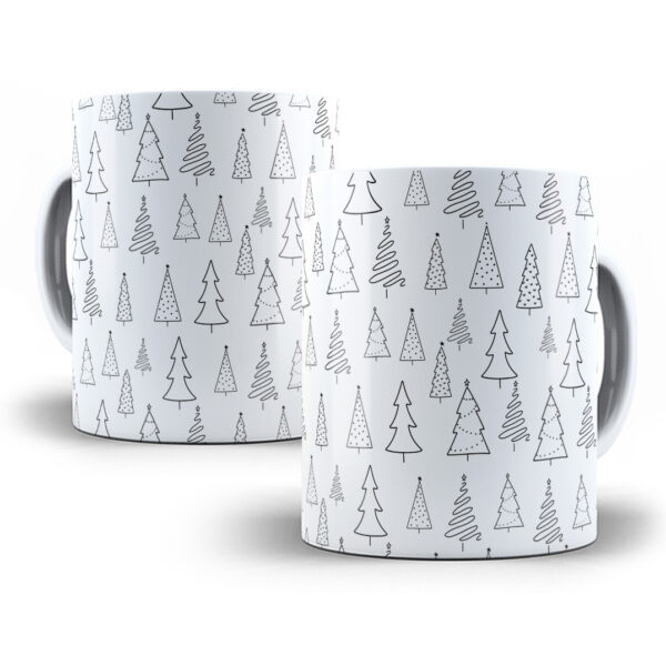 20 Estampas Caneca Natalina Minimalista Para Estampar 7