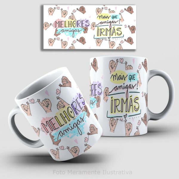 21 Artes Canecas Amizade - Png - Imagem 4