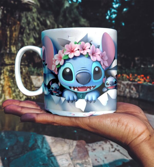 24 Artes Canecas Stitch - Png - Imagem 4