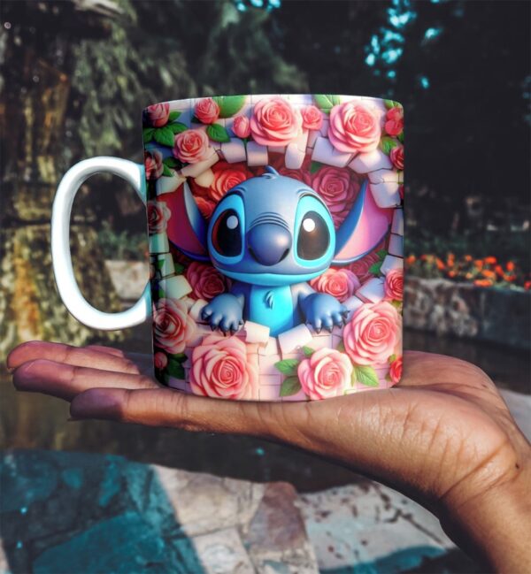 24 Artes Canecas Stitch - Png - Imagem 5