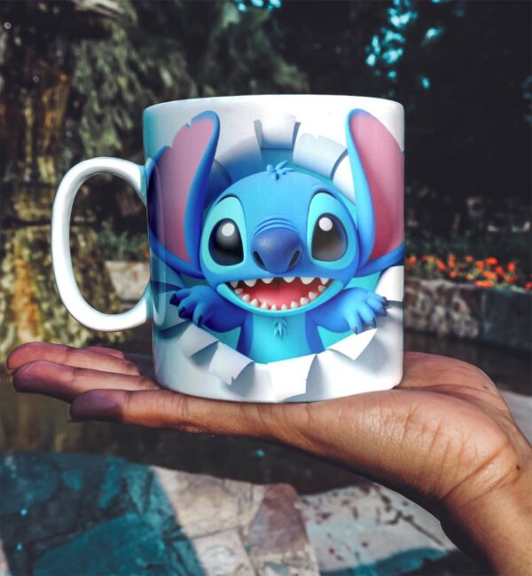 24 Artes Canecas Stitch - Png