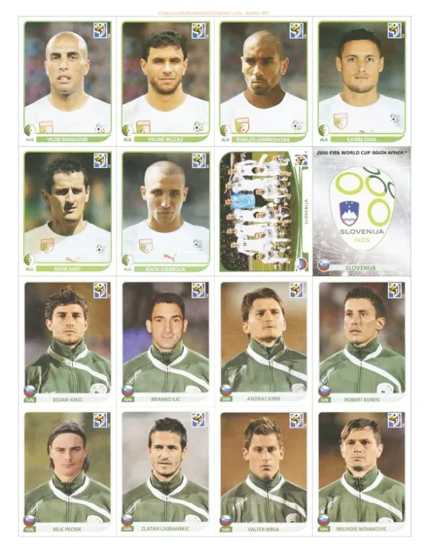 Para Imprimir Todas Figurinhas Copa Mundo 2010 África Do Sul - Imagem 2