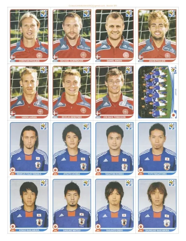 Para Imprimir Todas Figurinhas Copa Mundo 2010 África Do Sul - Imagem 9