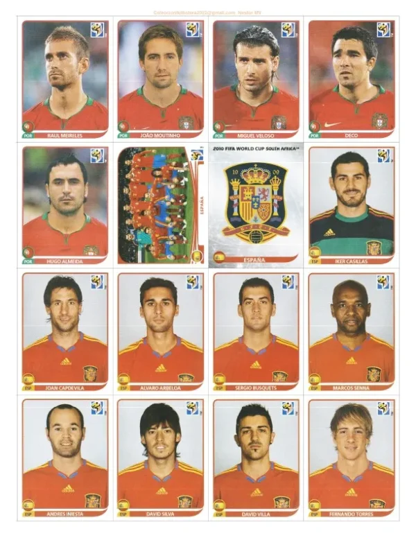 Para Imprimir Todas Figurinhas Copa Mundo 2010 África Do Sul - Imagem 10