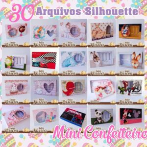 30 mini confeiteiros studio arquivo digital ovo 150g