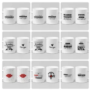 32 Artes Criativas para Caneca - Amor e Dia dos Namorados
