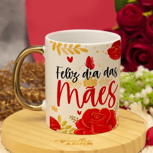 Pacote de Artes Canecas Mães Floral - Png - Imagem 9