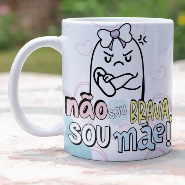 Arquivo Editável Caneca Dia das Mães - Imagem 7