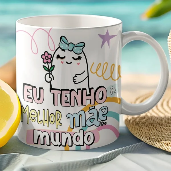 Arquivo Editável Caneca Dia das Mães - Imagem 2