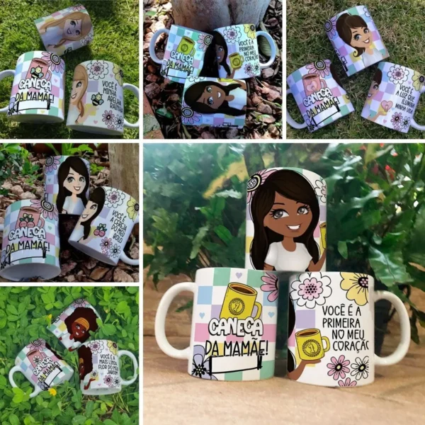 Artes para Canecas Mamães Personalizadas - Imagem 2