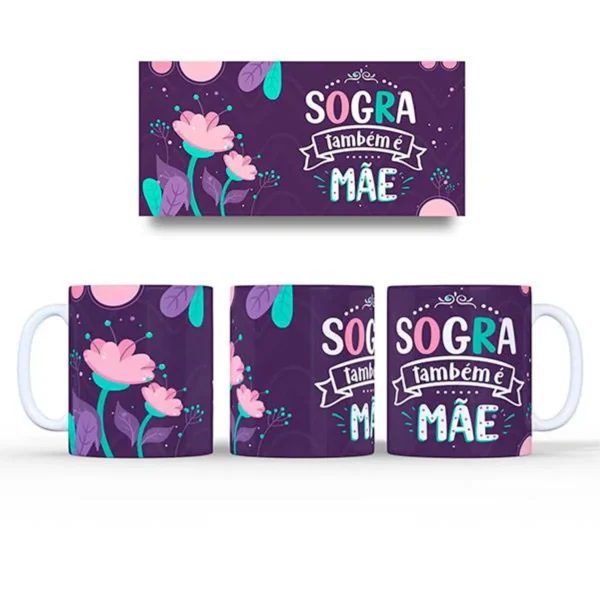4 Estampas PNG para Caneca Dia das Mães - Imagem 4