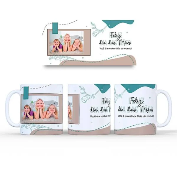4 Estampas PNG para Caneca Dia das Mães - Imagem 2