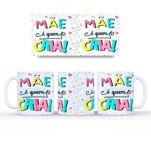 4 Estampas PNG para Caneca Dia das Mães