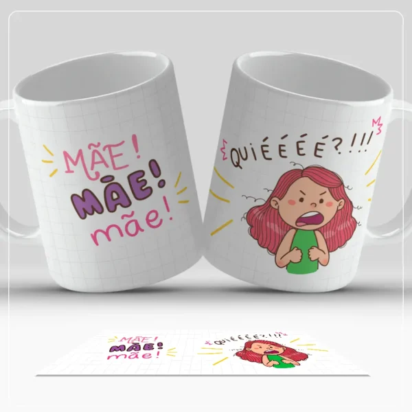 Arquivos Prontos para Sublimação de Canecas - Dia das Mães
