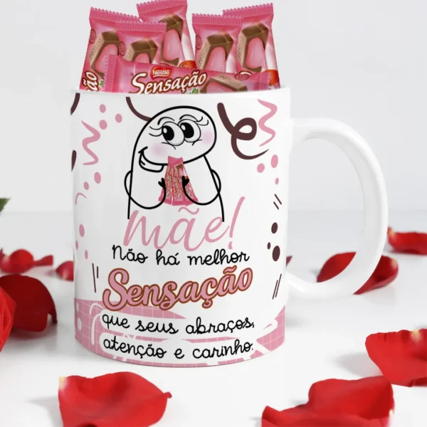 Pack Arte Dia das Mães - Caneca Tema Chocolate by Flork - Imagem 4