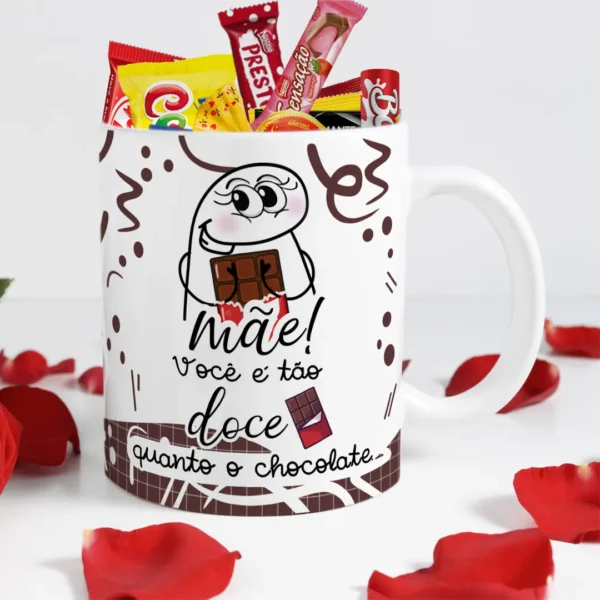 Pack Arte Dia das Mães - Caneca Tema Chocolate by Flork - Imagem 10