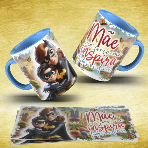 Pacote de Artes para Caneca: Especial Dia das Mães Heróinas - Imagem 6
