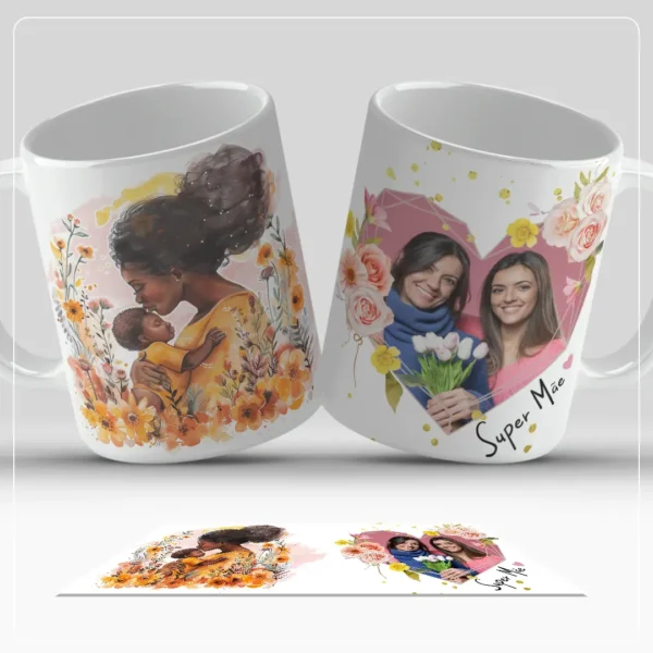 Artes Digitais para Caneca: Presenteie no Dia das Mães com Criatividade - Imagem 5