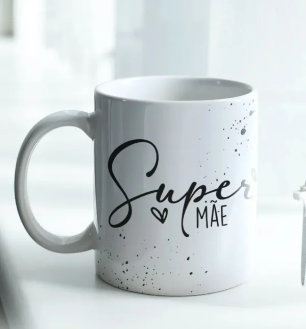 Pacote JPG: 10 Artes para Canecas de Mães Minimalistas