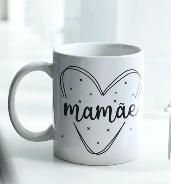 Pacote JPG: 10 Artes para Canecas de Mães Minimalistas - Imagem 9