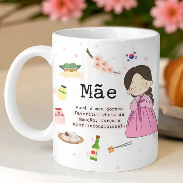 Imagem Personalizada para Caneca - Mãe, Meu Dorama Pessoal - Imagem 2