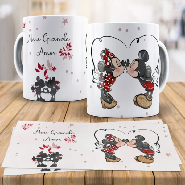 Artes para Canecas Disney, Românticas e Personalizáveis - Imagem 6