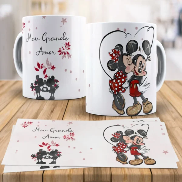 Artes para Canecas Disney, Românticas e Personalizáveis - Imagem 7