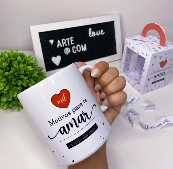 Kits Dia dos Namorados para Caneca e Maleta - Baixe Agora - Imagem 4