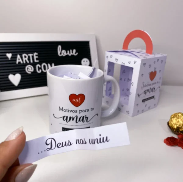 Kits Dia dos Namorados para Caneca e Maleta - Baixe Agora - Imagem 2