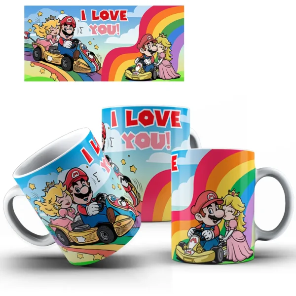 Presente Gamer: Canecas Super Mario para Dia dos Namorados - Imagem 7
