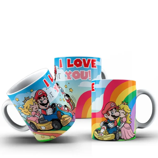 Presente Gamer: Canecas Super Mario para Dia dos Namorados - Imagem 10
