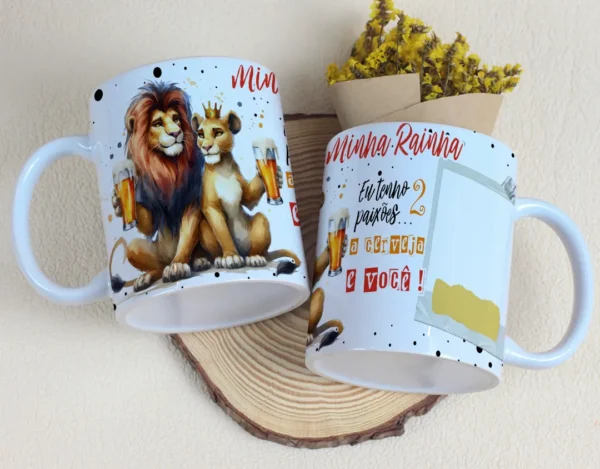 Coleção Caneca Dia dos Namorados: Casal que Bebe Junto, Fica Junto