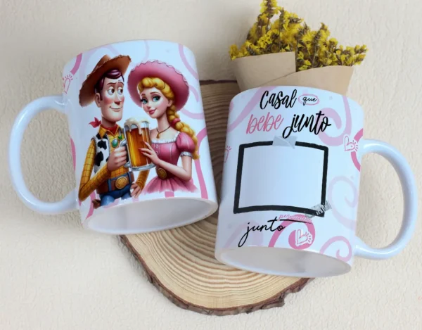 Coleção Caneca Dia dos Namorados: Casal que Bebe Junto, Fica Junto - Imagem 5