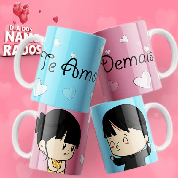 Coleção Amor em Caneca - Arquivos de Dia dos Namorados - Imagem 9