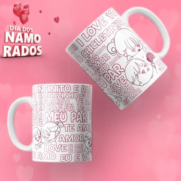 Coleção Amor em Caneca - Arquivos de Dia dos Namorados - Imagem 2