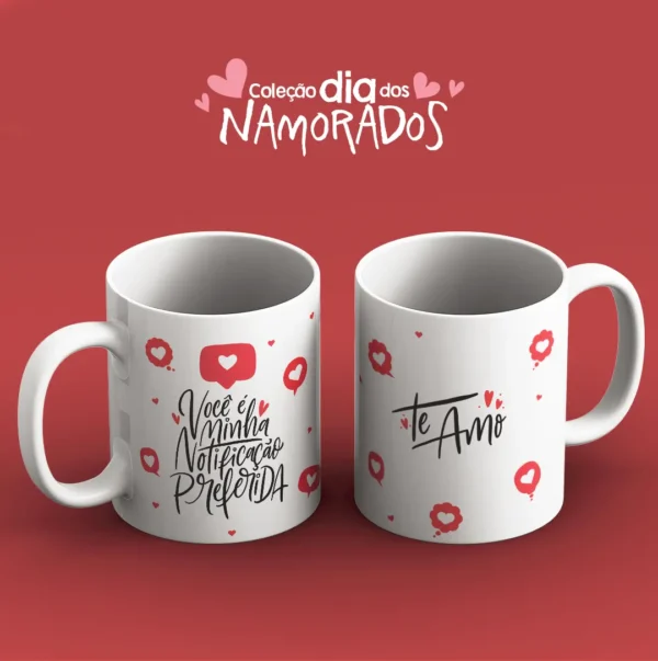 Canecas para Namorados - Kit Digital com 52 Artes em JPG - Imagem 4