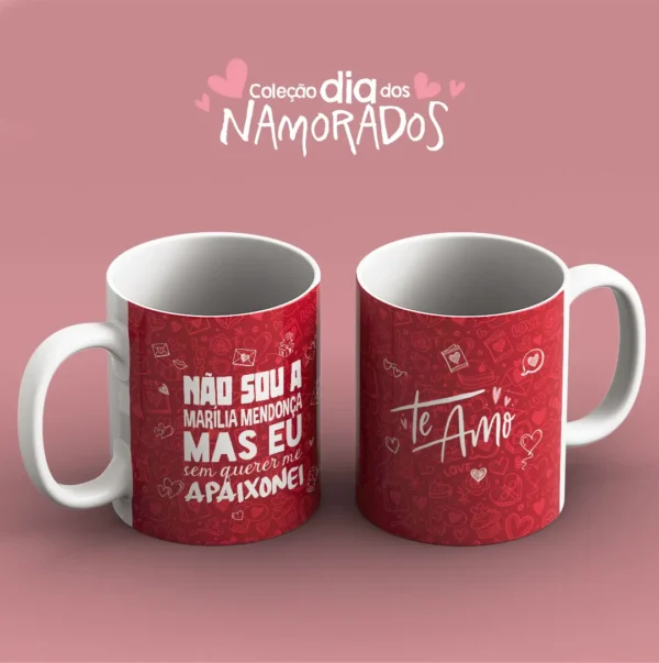 Canecas para Namorados - Kit Digital com 52 Artes em JPG - Imagem 3